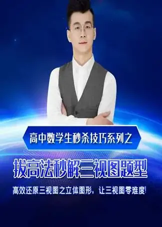 高中数学立体几何之三视图——终极结论一动漫海报