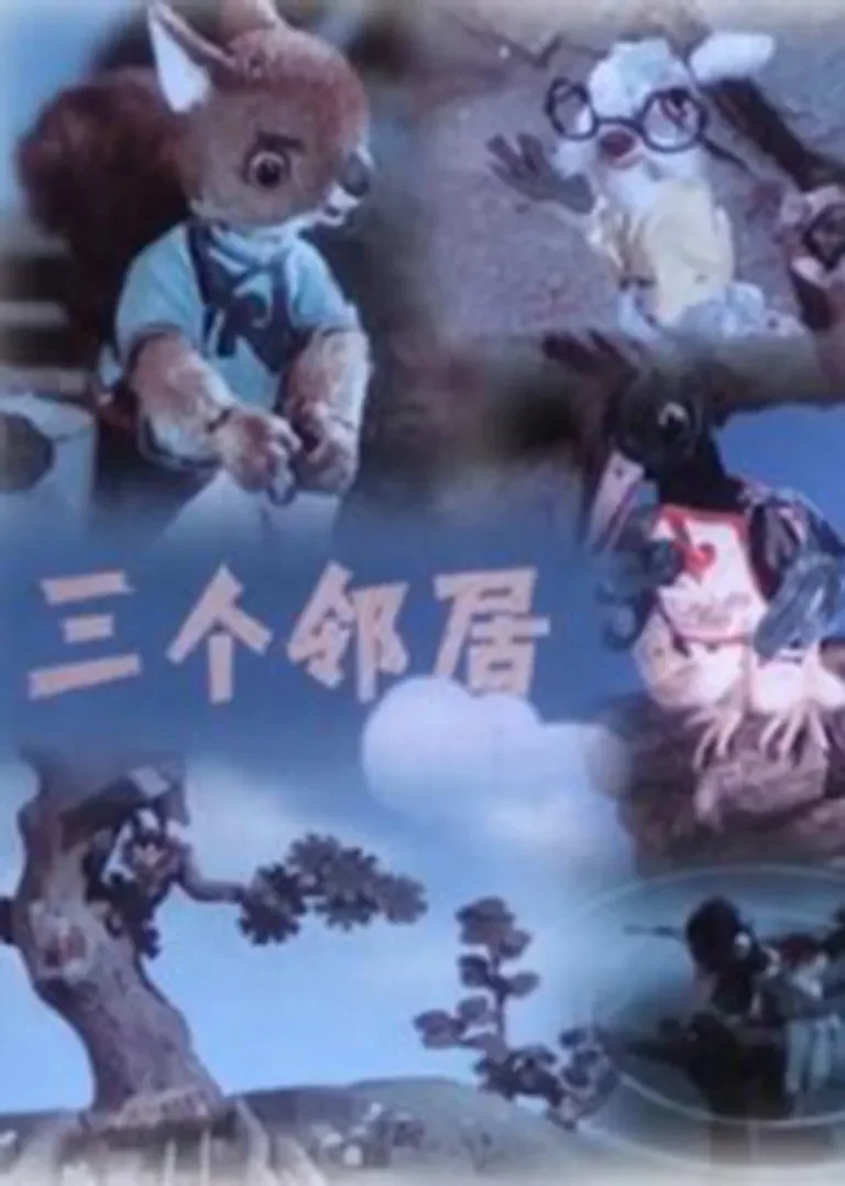 三个邻居动漫海报
