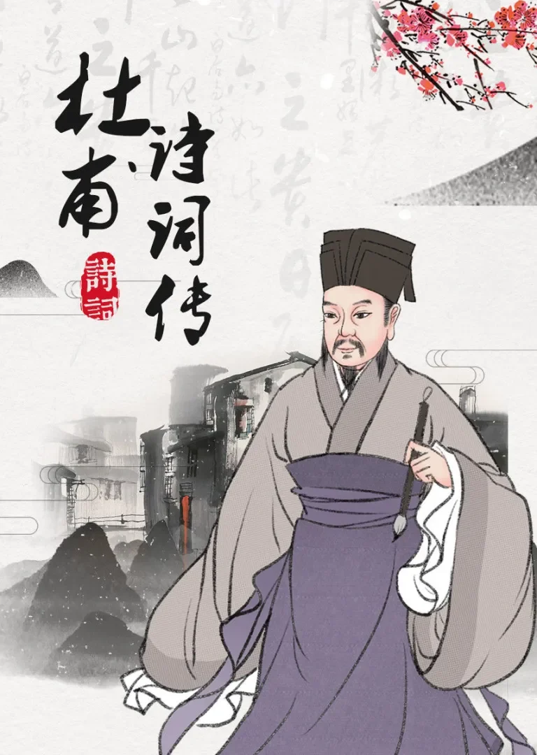 杜甫诗词传动漫海报