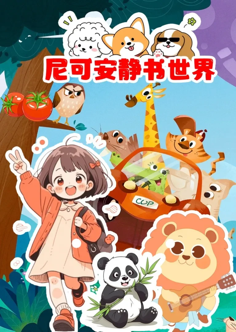 尼可安静书世界动漫海报