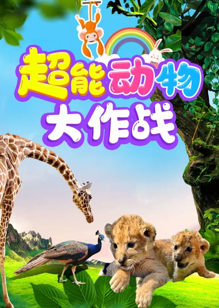 超能动物大作战动漫海报