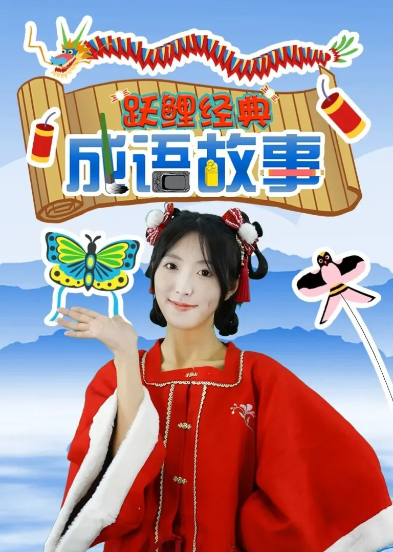 跃鲤经典成语故事动漫海报
