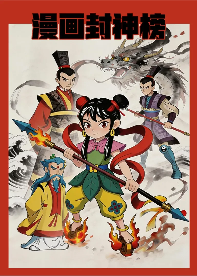 漫画封神榜动漫海报