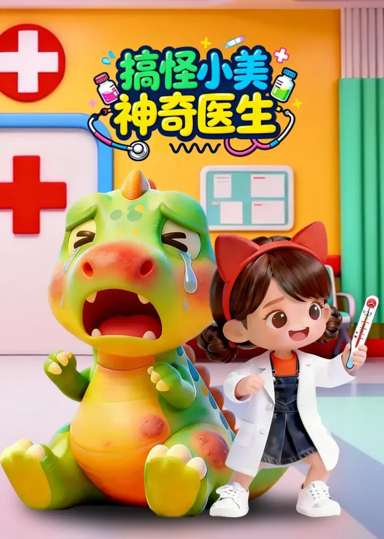 搞怪小美神奇医生动漫海报