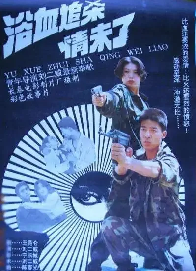 浴血追杀情未了电影海报