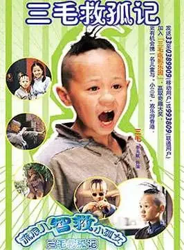 三毛救孤记电影海报