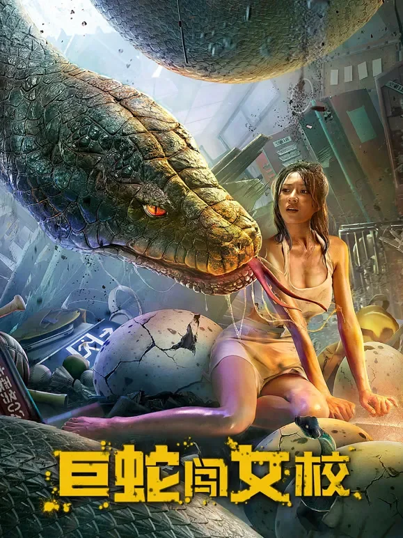 巨蛇闯女校电影海报