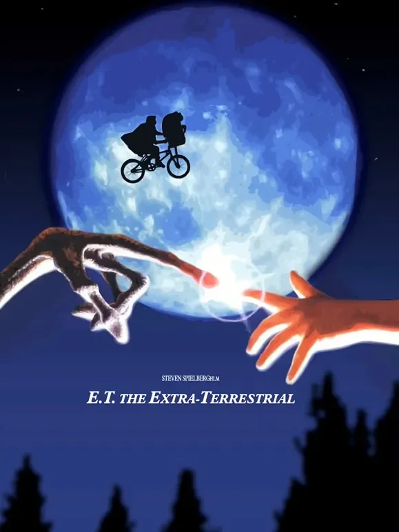 E.T. 外星人电影海报