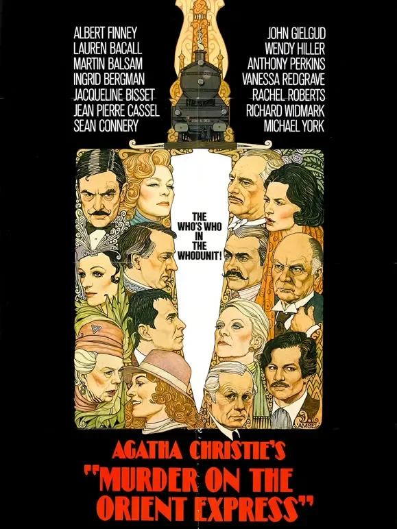 东方快车谋杀案（1974）电影海报
