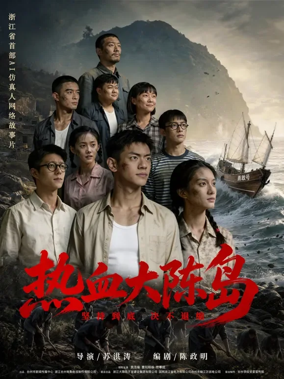 热血大陈岛电影海报