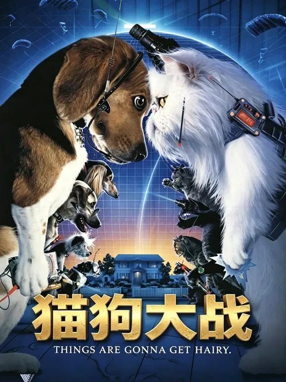 猫狗大战（普通话）电影海报