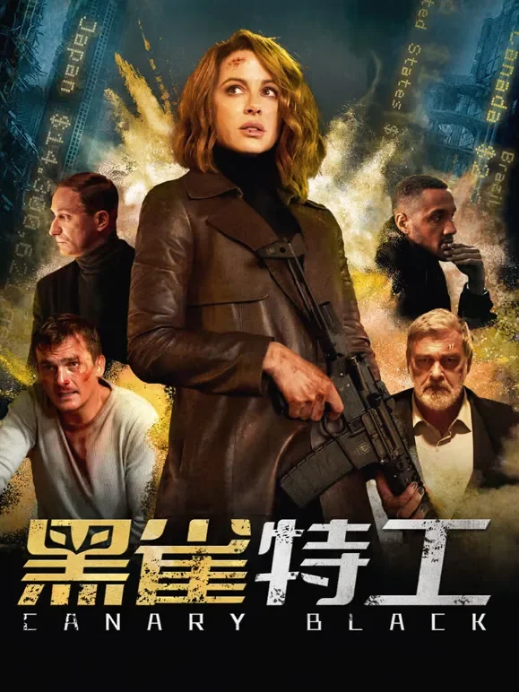 黑雀特工电影海报
