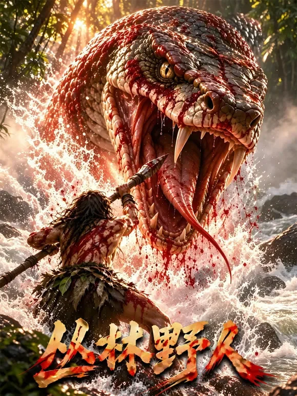 丛林野人电影海报