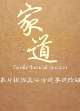 家道电影海报