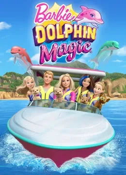 芭比之海豚魔法 英文版电影海报