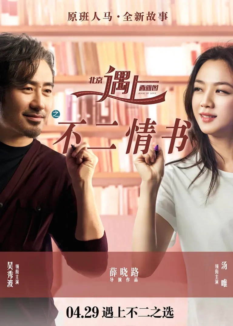 北京遇上西雅图之不二情书电影海报