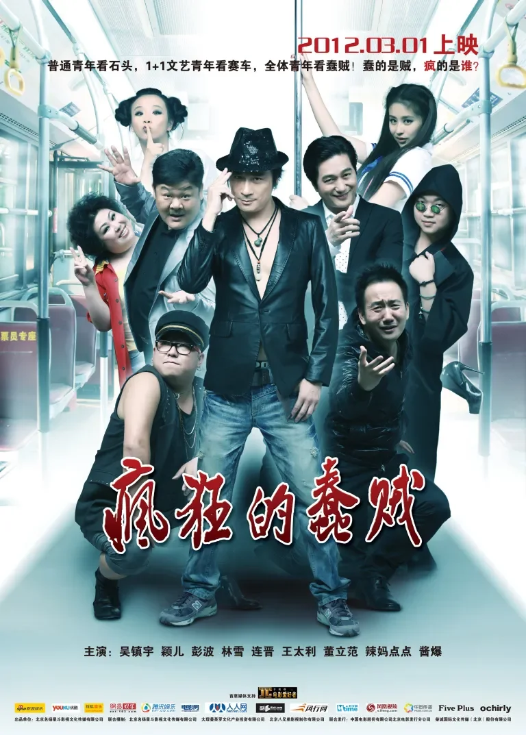 疯狂的蠢贼电影海报