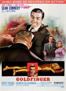 007之金手指电影海报