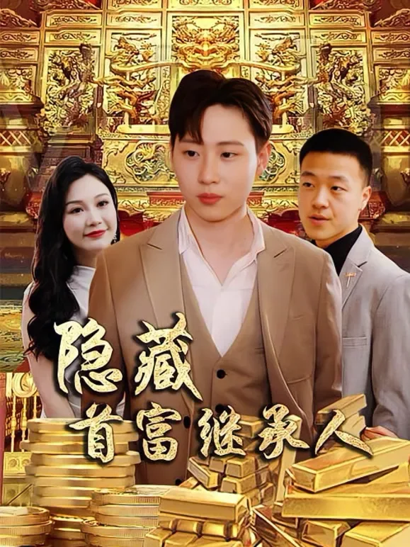 隐藏首富继承人短剧海报