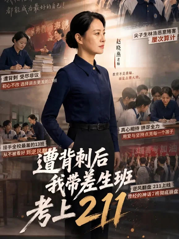 遭背刺后我带差生班考上211短剧海报