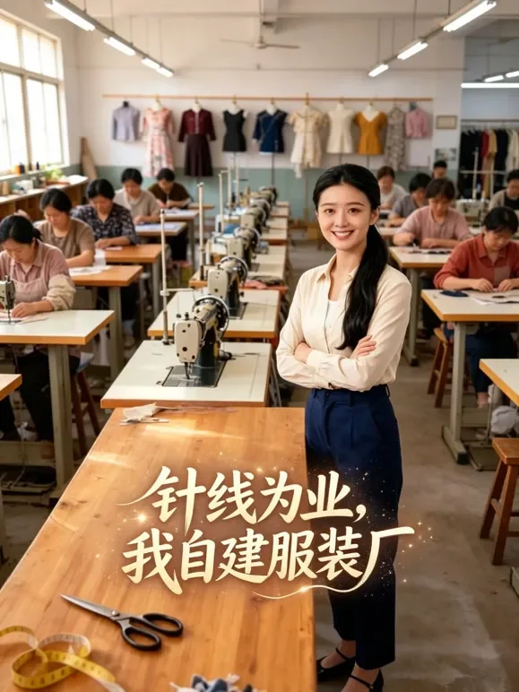 针线为业，我自建服装厂短剧海报