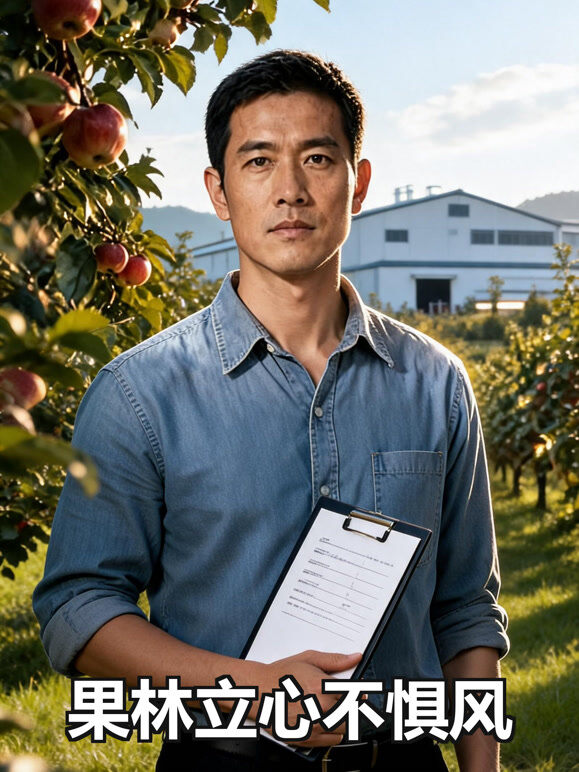 果林立心不惧风