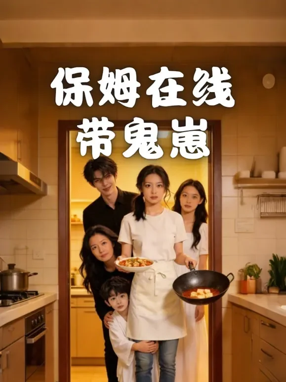 保姆在线带鬼崽短剧海报