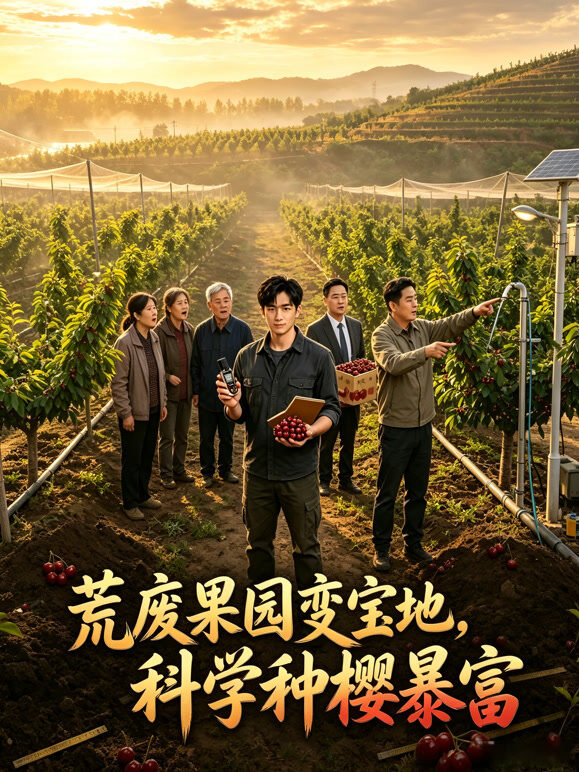 荒废果园变宝地，科学种樱暴富