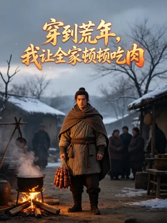 穿到荒年，我让全家顿顿吃肉短剧海报