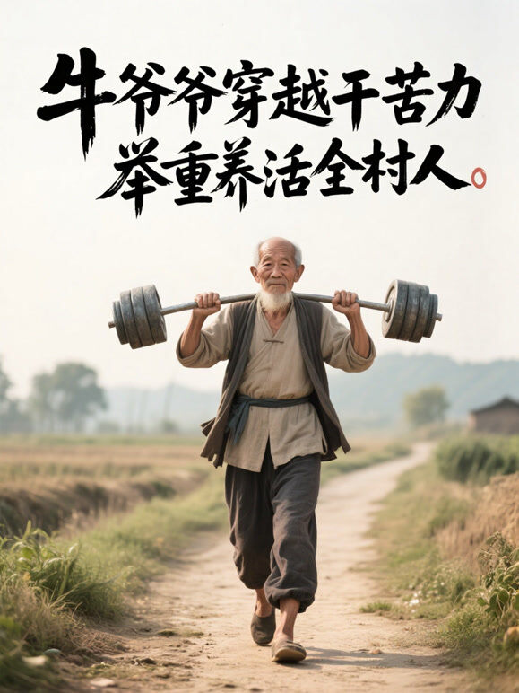牛爷爷穿越干苦力，举重养活全村人