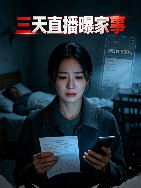 三天直播曝家事