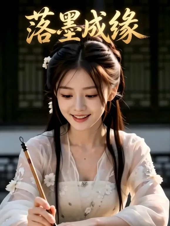 落墨成缘短剧海报