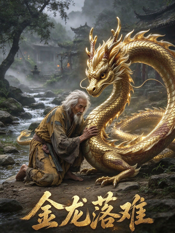 金龙落难