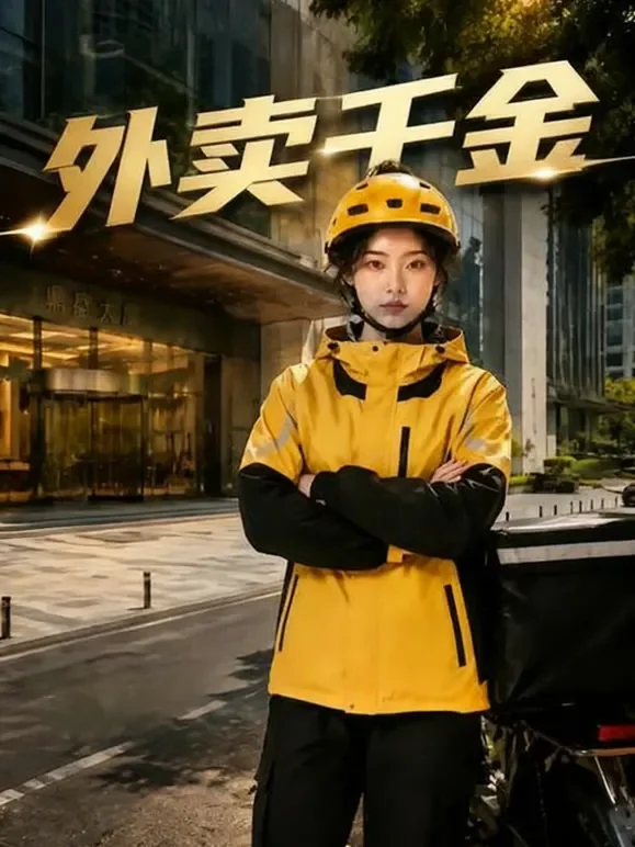外卖千金短剧海报