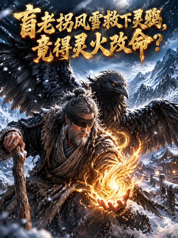 盲老拐风雪救下灵鸦，竟得灵火改命？