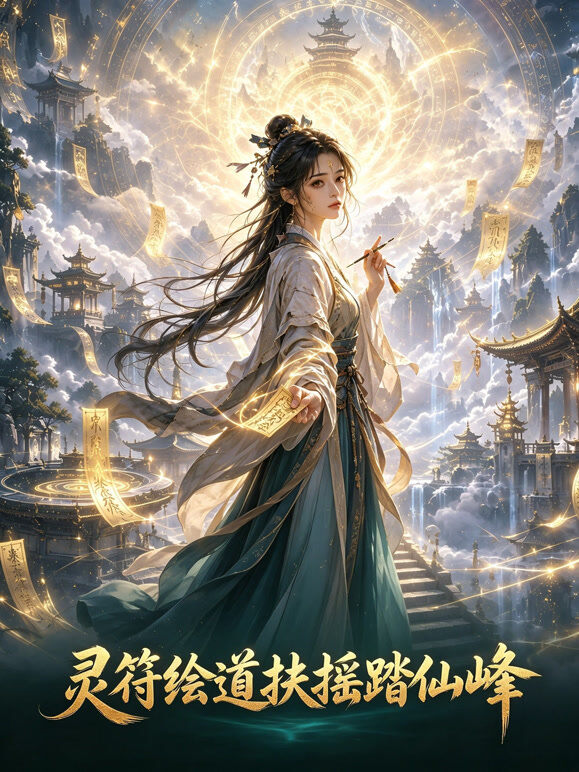 灵符绘道扶摇踏仙峰