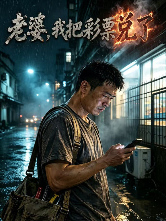 老婆，我把彩票兑了