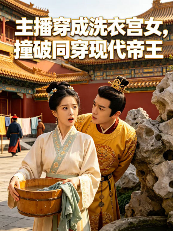主播穿成洗衣宫女，撞破同穿现代帝王