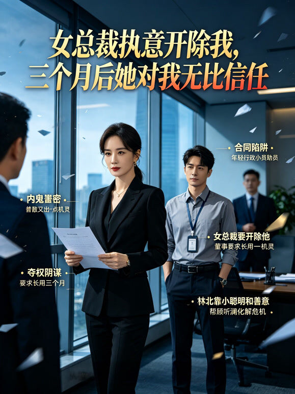 女总裁执意开除我，三个月后她对我无比信任