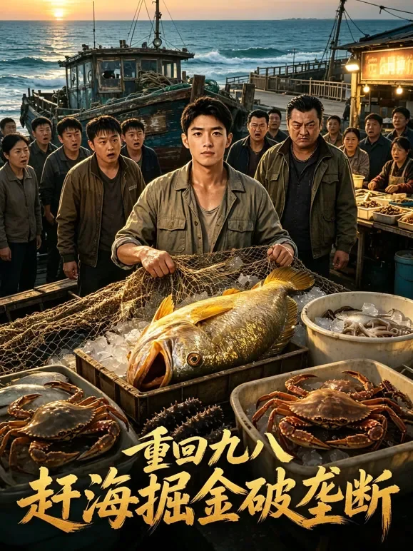 重回九八赶海掘金破垄断短剧海报
