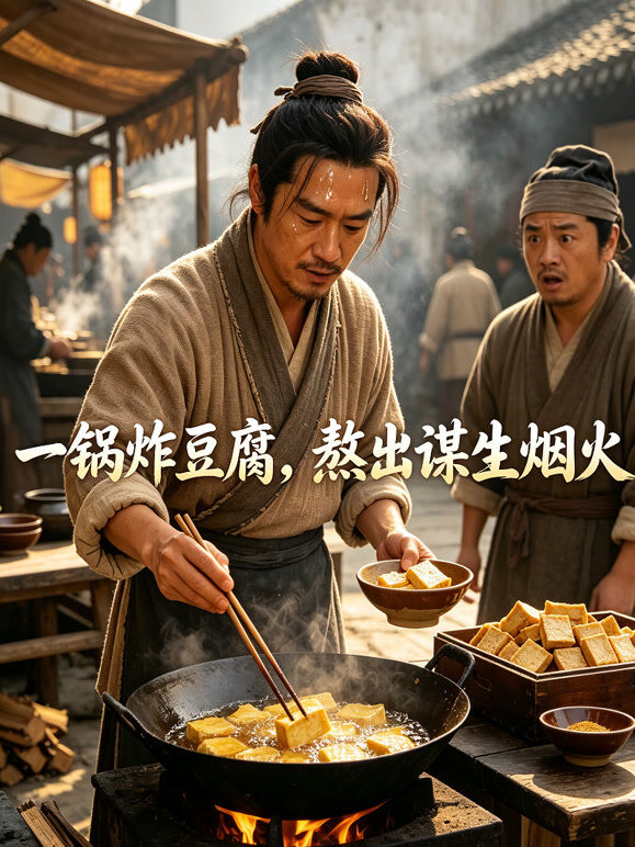 一锅炸豆腐，熬出谋生烟火