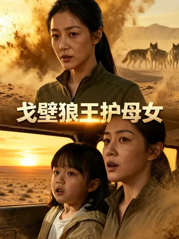 戈壁狼王护母女短剧海报