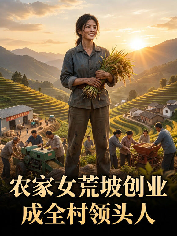 农家女荒坡创业成全村领头人