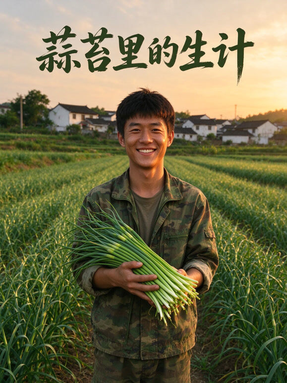蒜苔里的生计