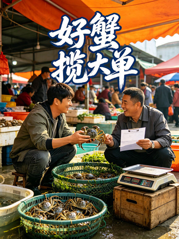 好蟹揽大单
