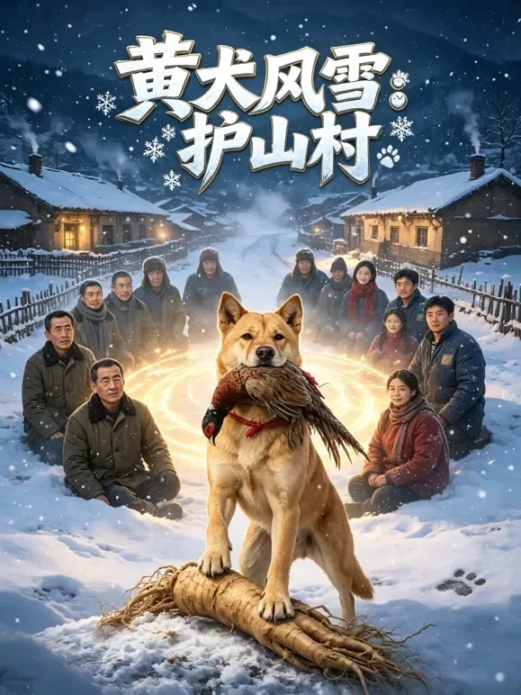 黄犬风雪护山村短剧海报