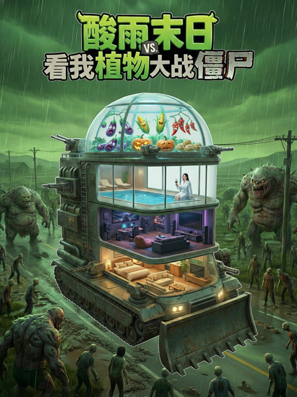 酸雨末日看我植物大战僵尸