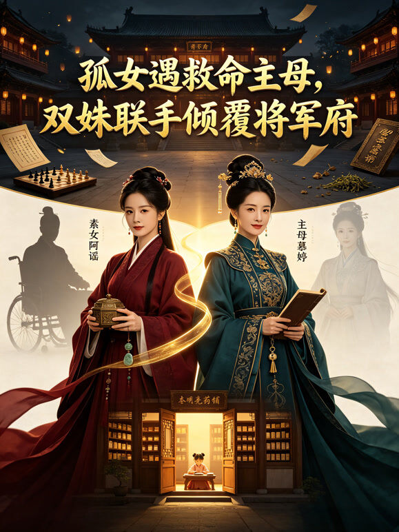 孤女遇救命主母，双姝联手倾覆将军府