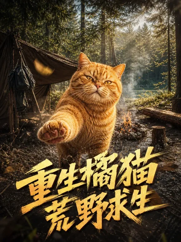 重生橘猫荒野求生短剧海报