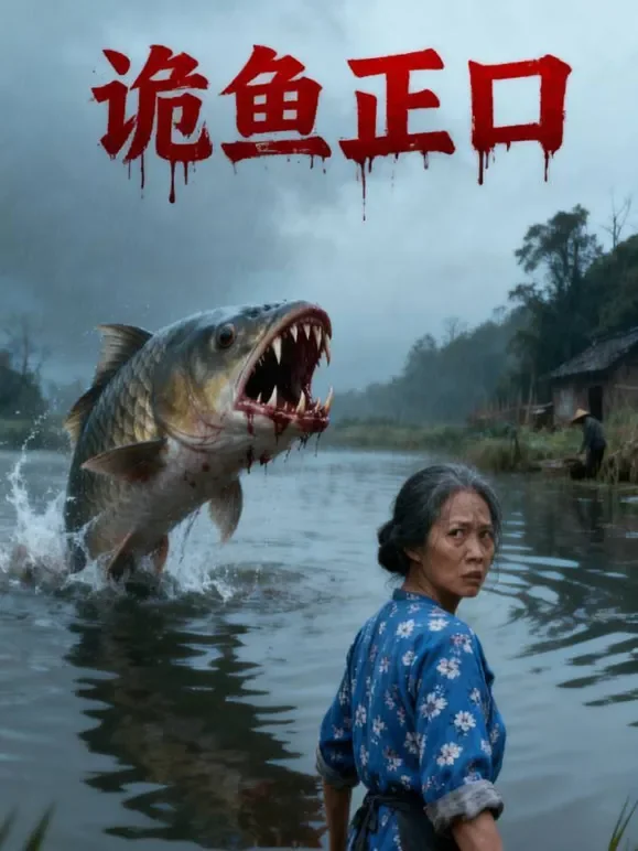 诡鱼正口短剧海报